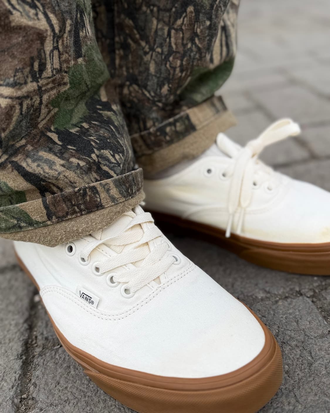 반스 어센틱 마시멜로 검 US10 상품이미지9