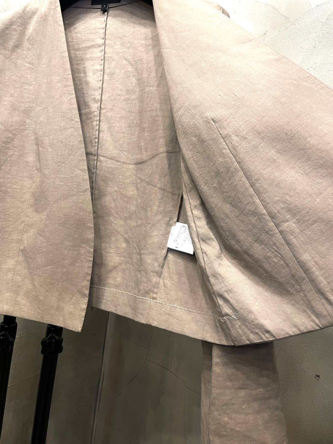 띠어리 린넨 비스코스 스판 자켓 55~날씬66 상품이미지7