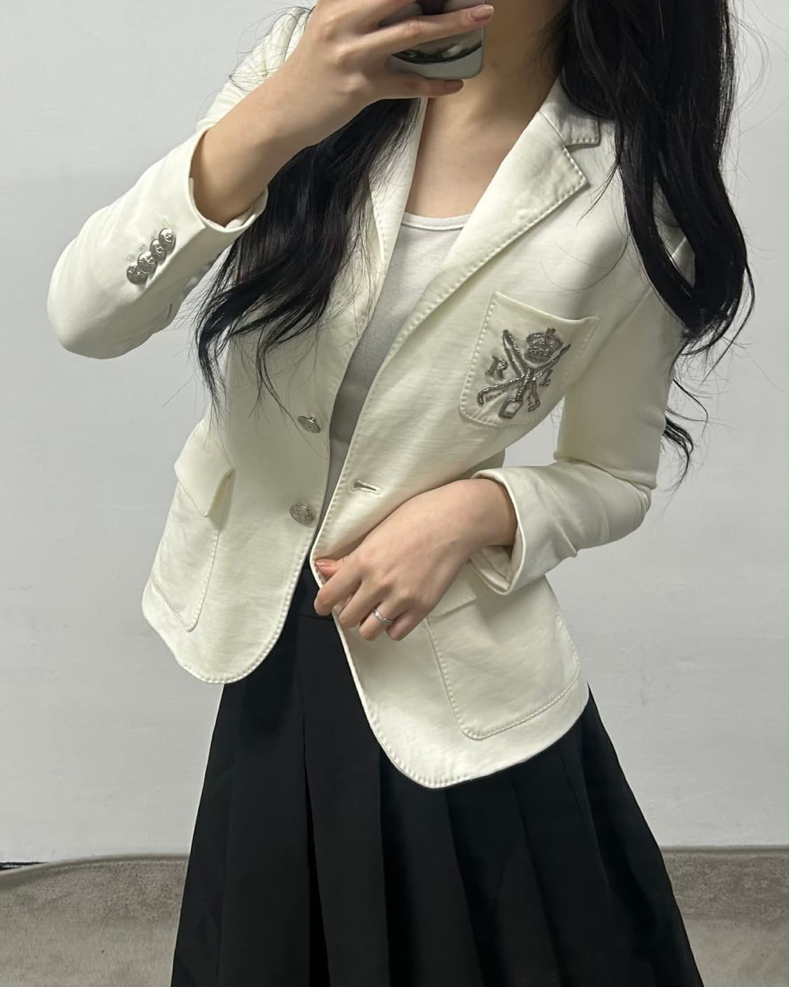 [2] 랄프로렌 크레스트 엠블럼 RL 자수 블레이져 자켓 상품이미지4