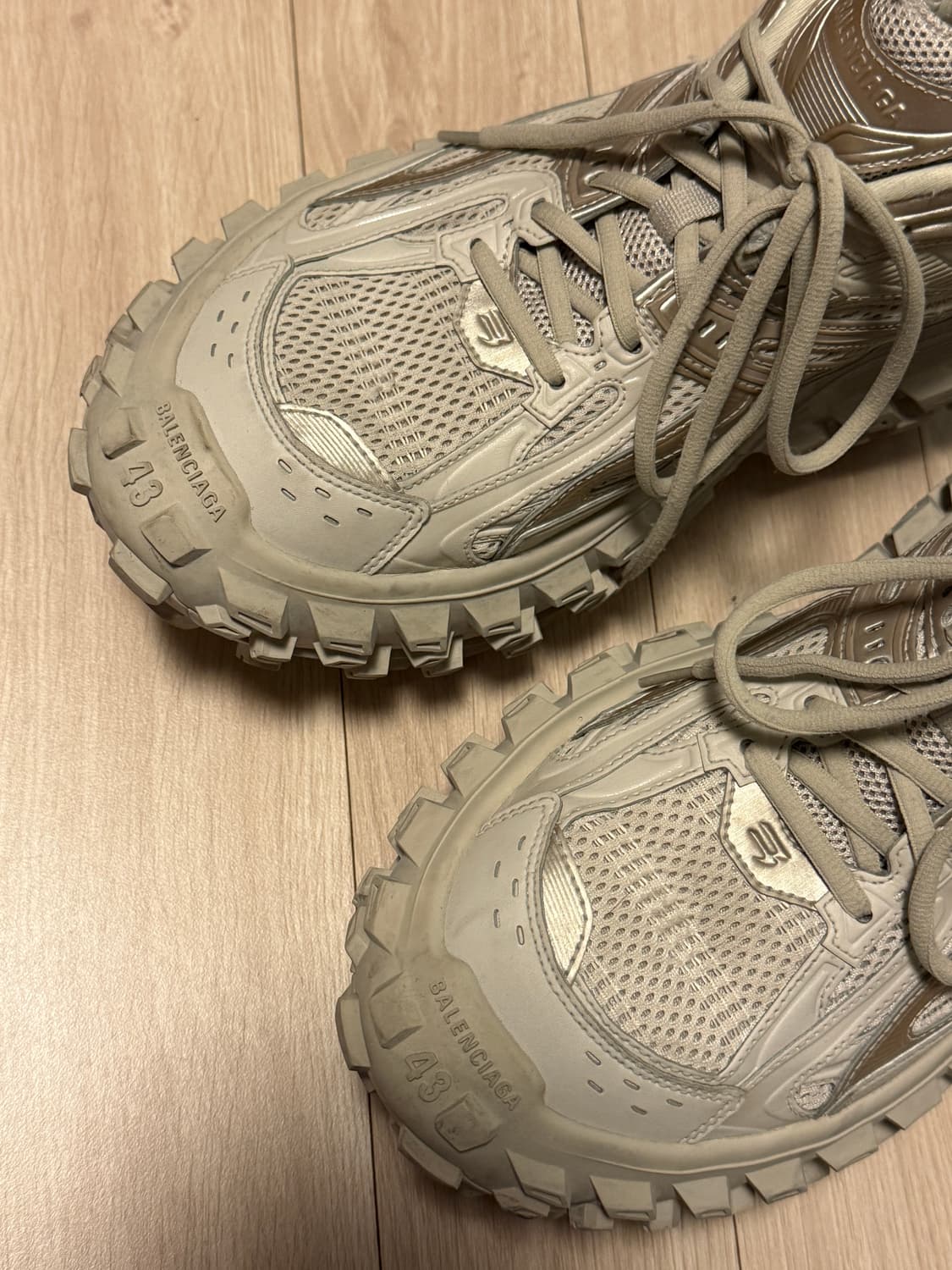 43] 발렌시아가 디펜더 베이지 국내매장판 풀구성 상품이미지2