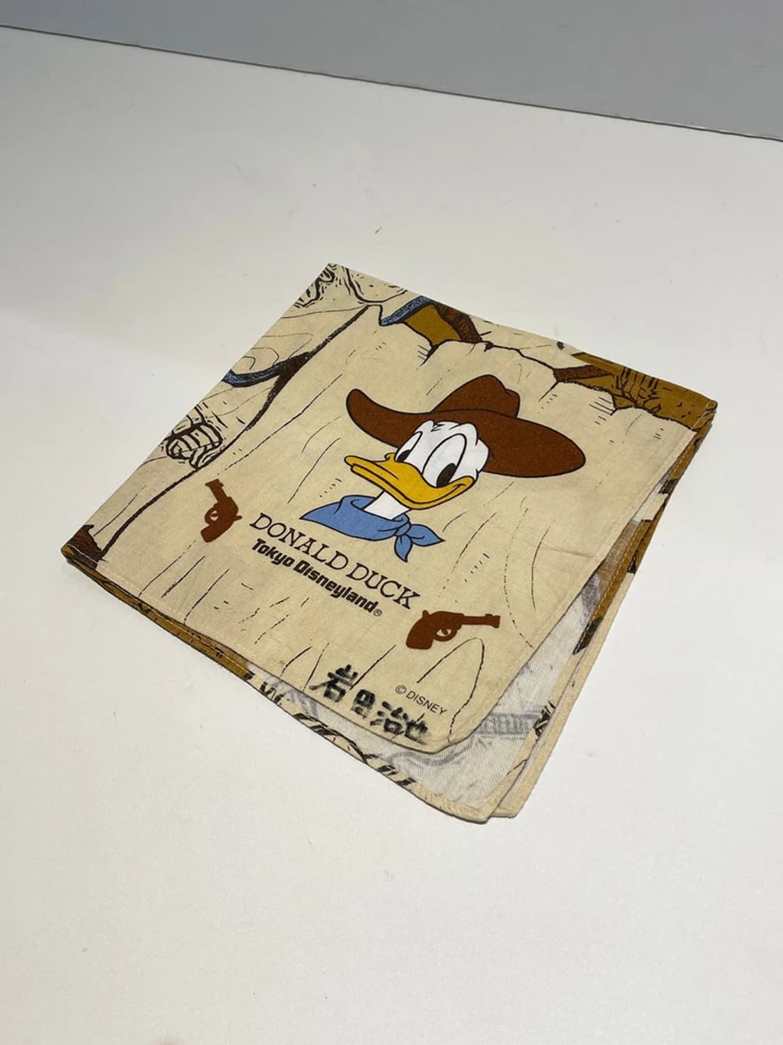 도쿄 디즈니랜드 도날드덕 쁘띠 손수건 A1362    상품이미지3