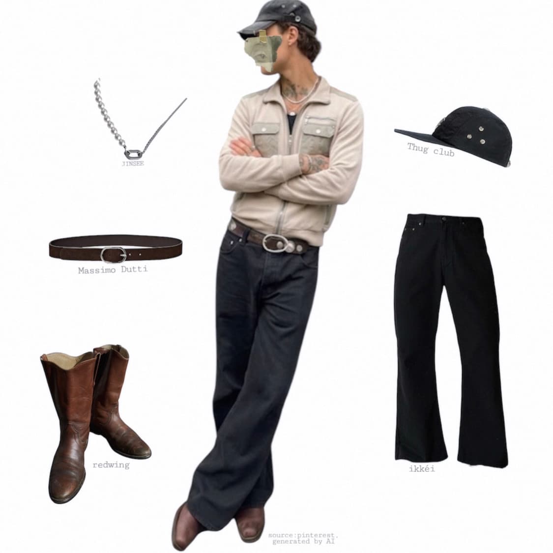 Calvin Klein 밀리터리 테크 무드 니트 집업 자켓 상품이미지2