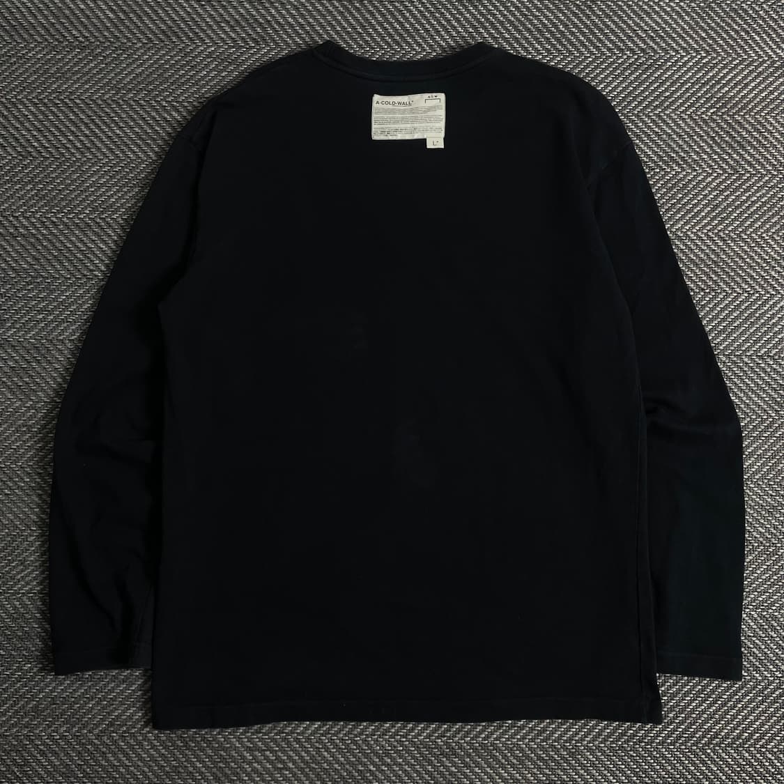 어콜드월 센터로고 박시핏 롱슬리브 티셔츠y 3088 상품이미지6