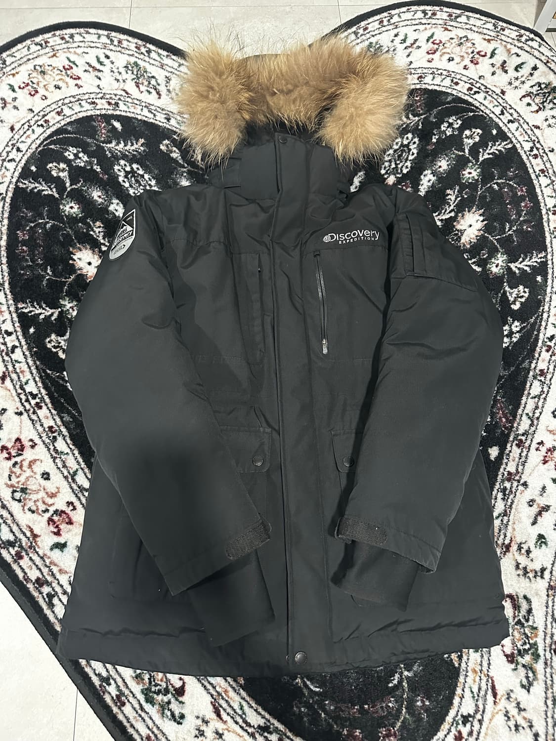디스커버리 익스페디션 벤처포스 후드 구스다운 패딩 상품이미지1