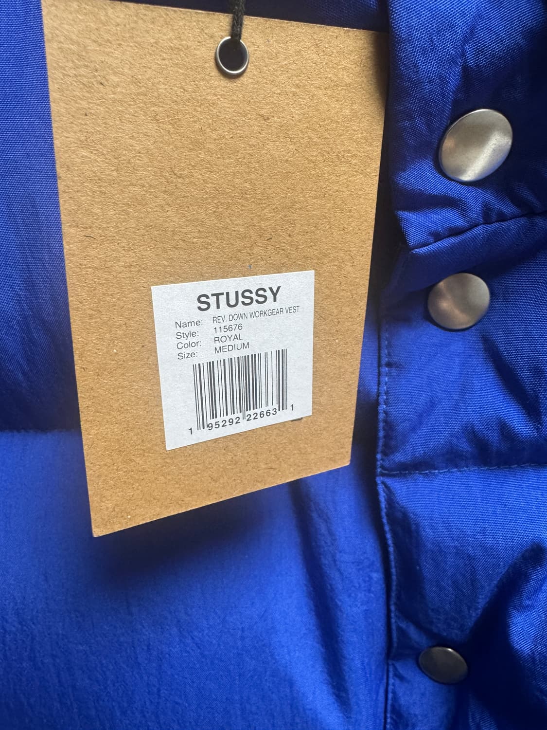 스투시 패딩 베스트 상품이미지3