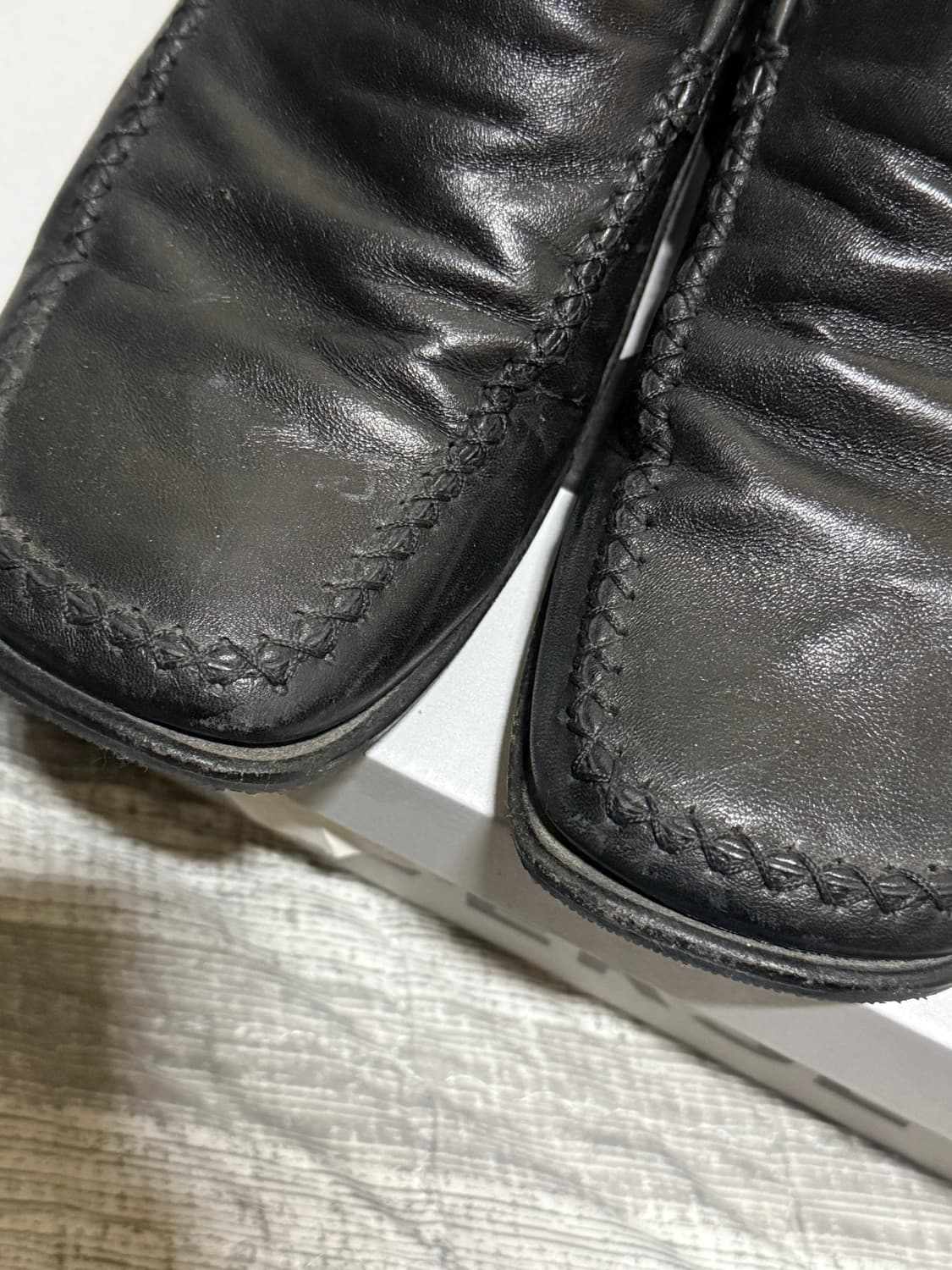 [270] 00’s Prada Low Flat Loafers 상품이미지4