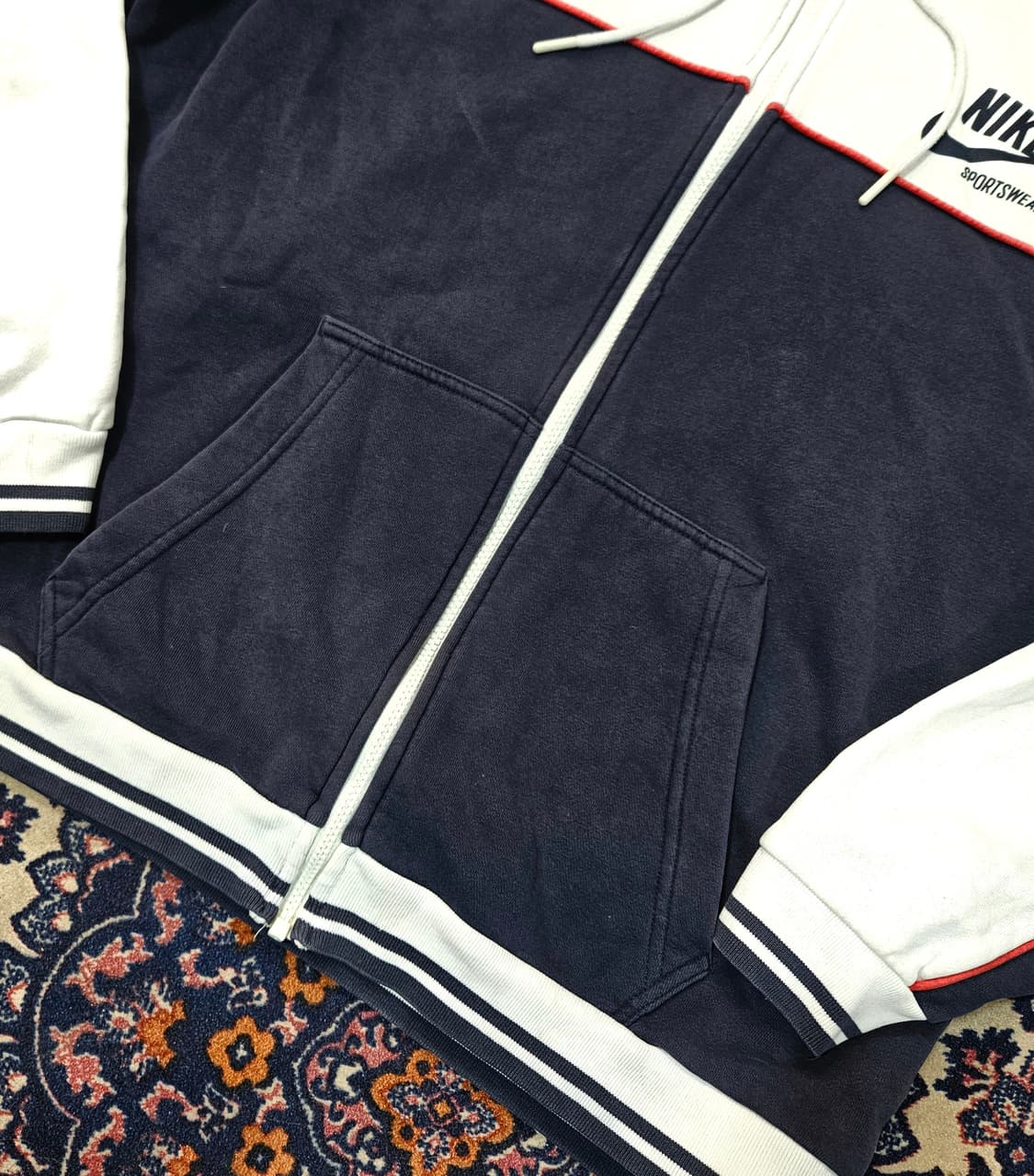 나이키(Nike) 올드스쿨 NSW 레터링 기모 후드집업 L size 상품이미지4