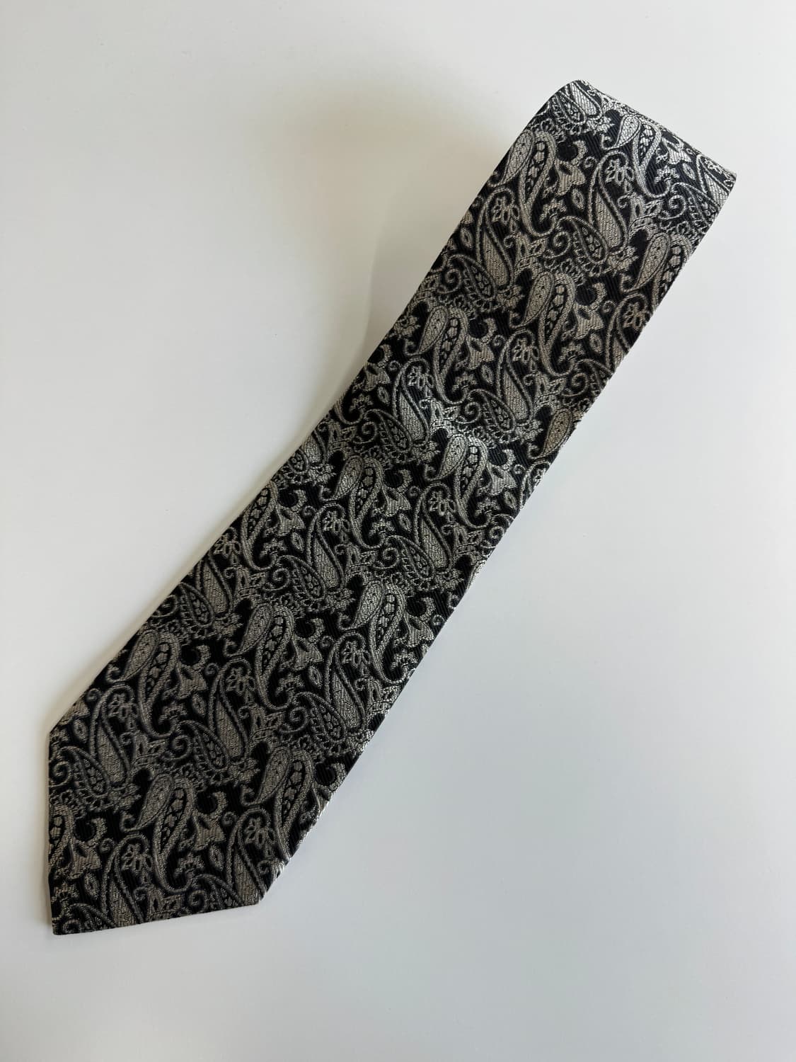 빈티지 실크 넥타이 9.2cm 상품이미지1