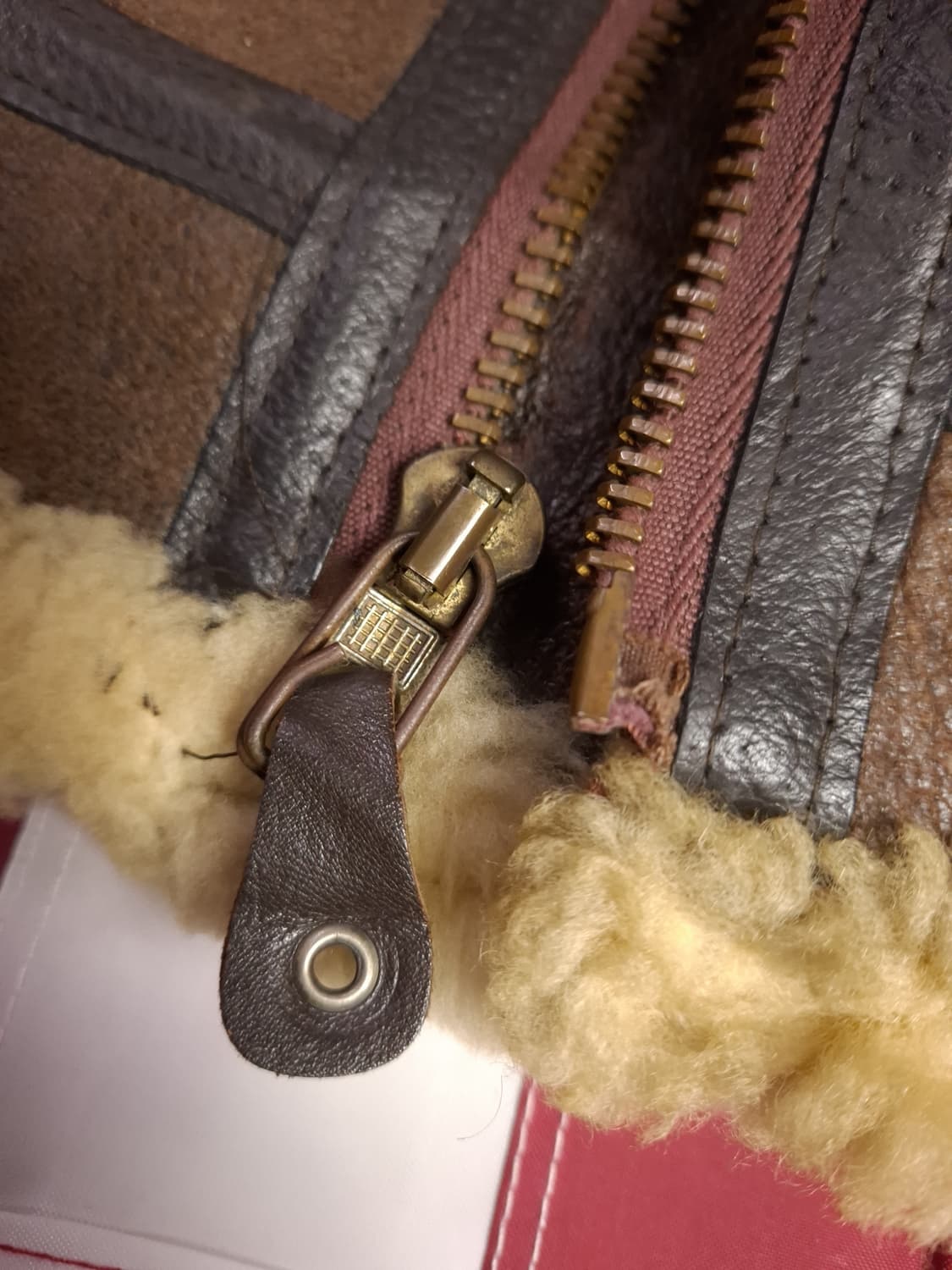 오리지날 미국제조 아비렉스 미공군 B-3 리얼레더 항공 폭격기 무스탕 상품이미지4