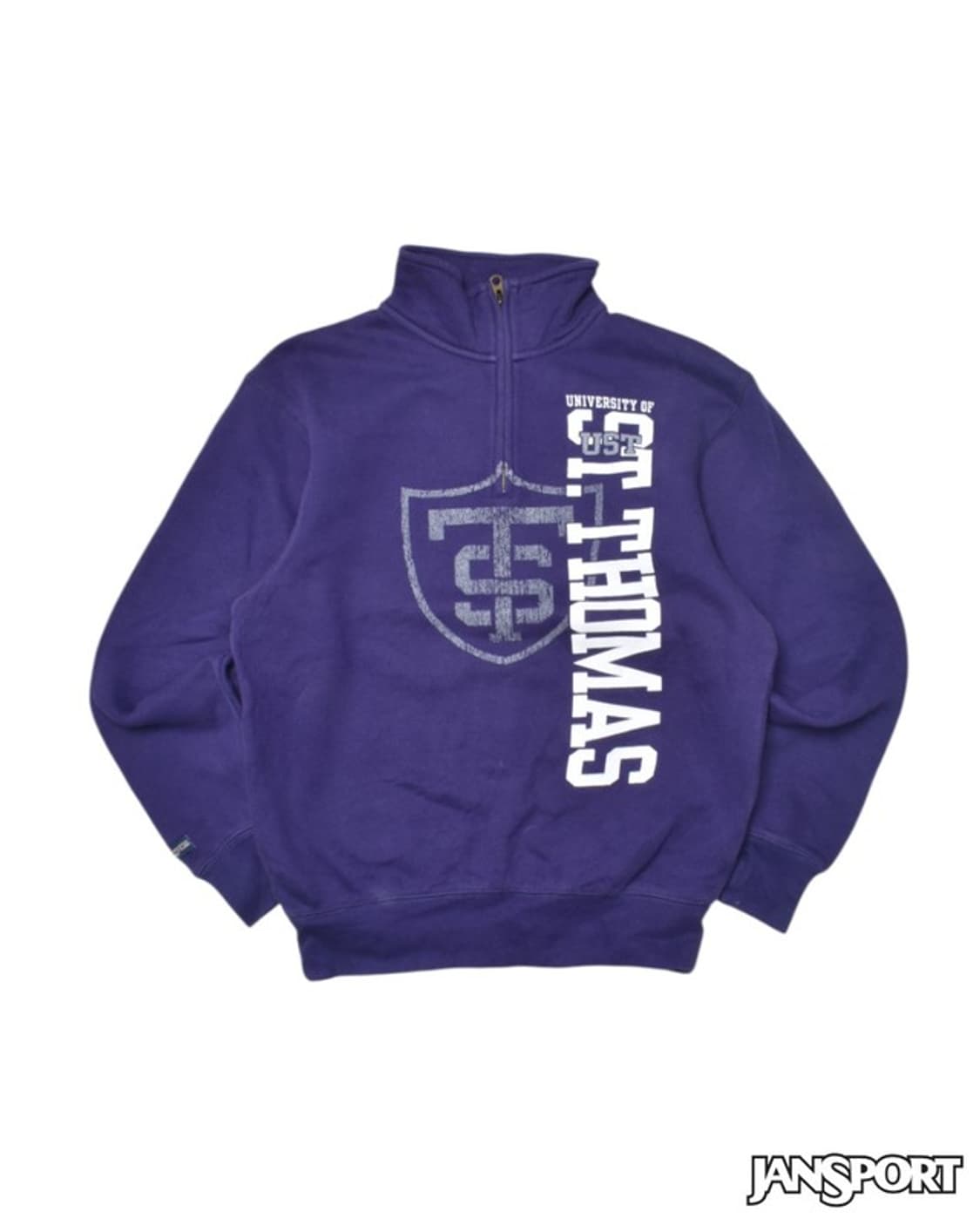 잔스포츠 코튼 반집업 맨투맨 M0035 상품이미지1