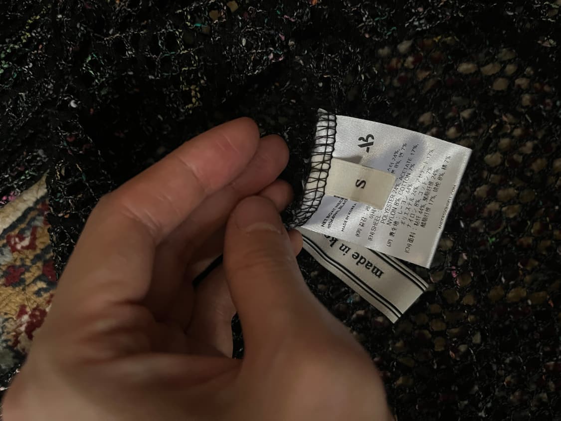 andersson bell net boat neck pullover s 상품이미지4