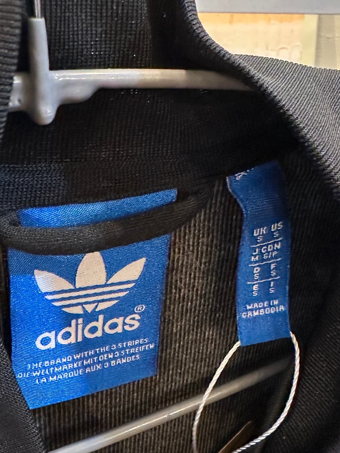 아디다스 파이어버드 트랙탑 블랙 S 상품이미지4