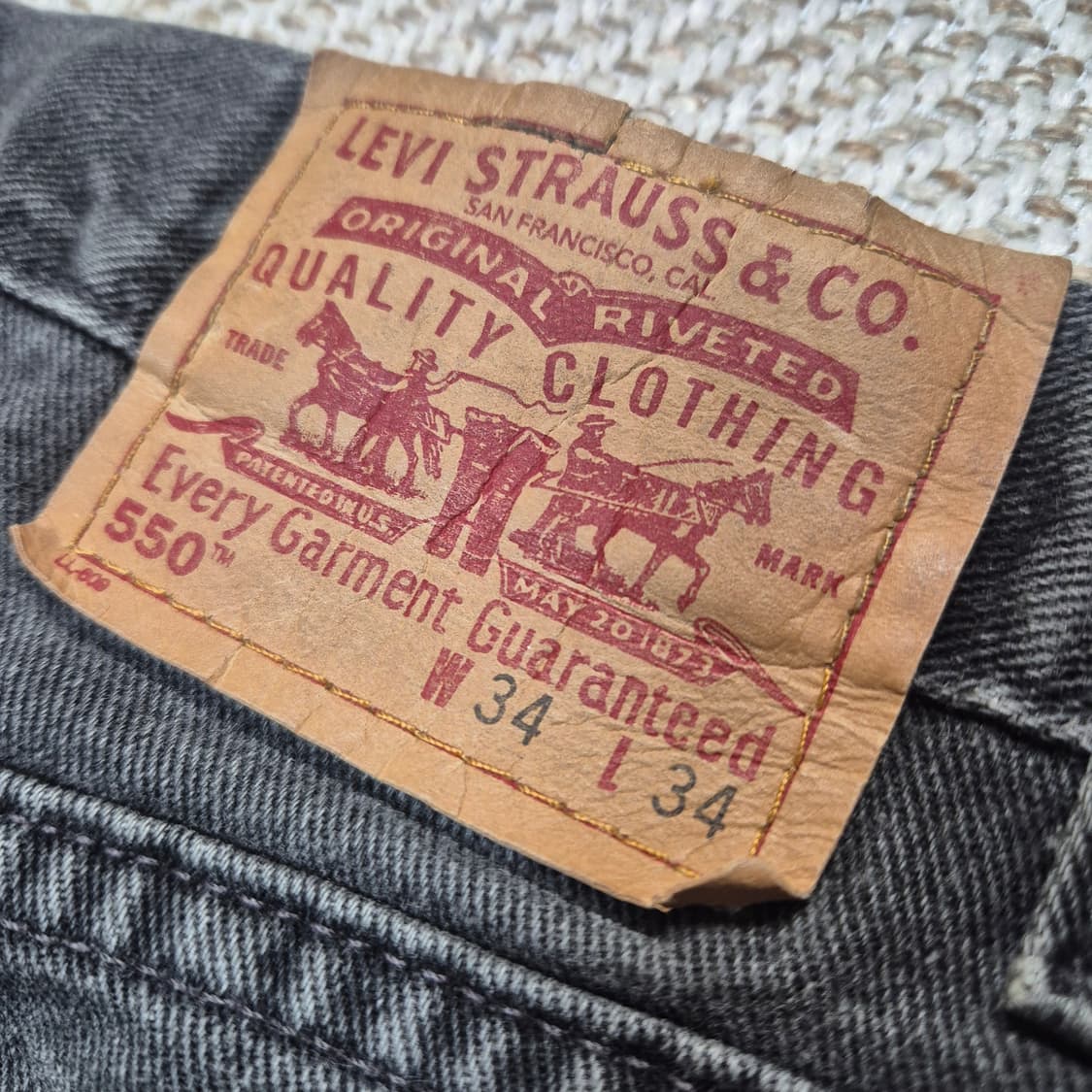 리바이스 550 34/34 (p13) 상품이미지5