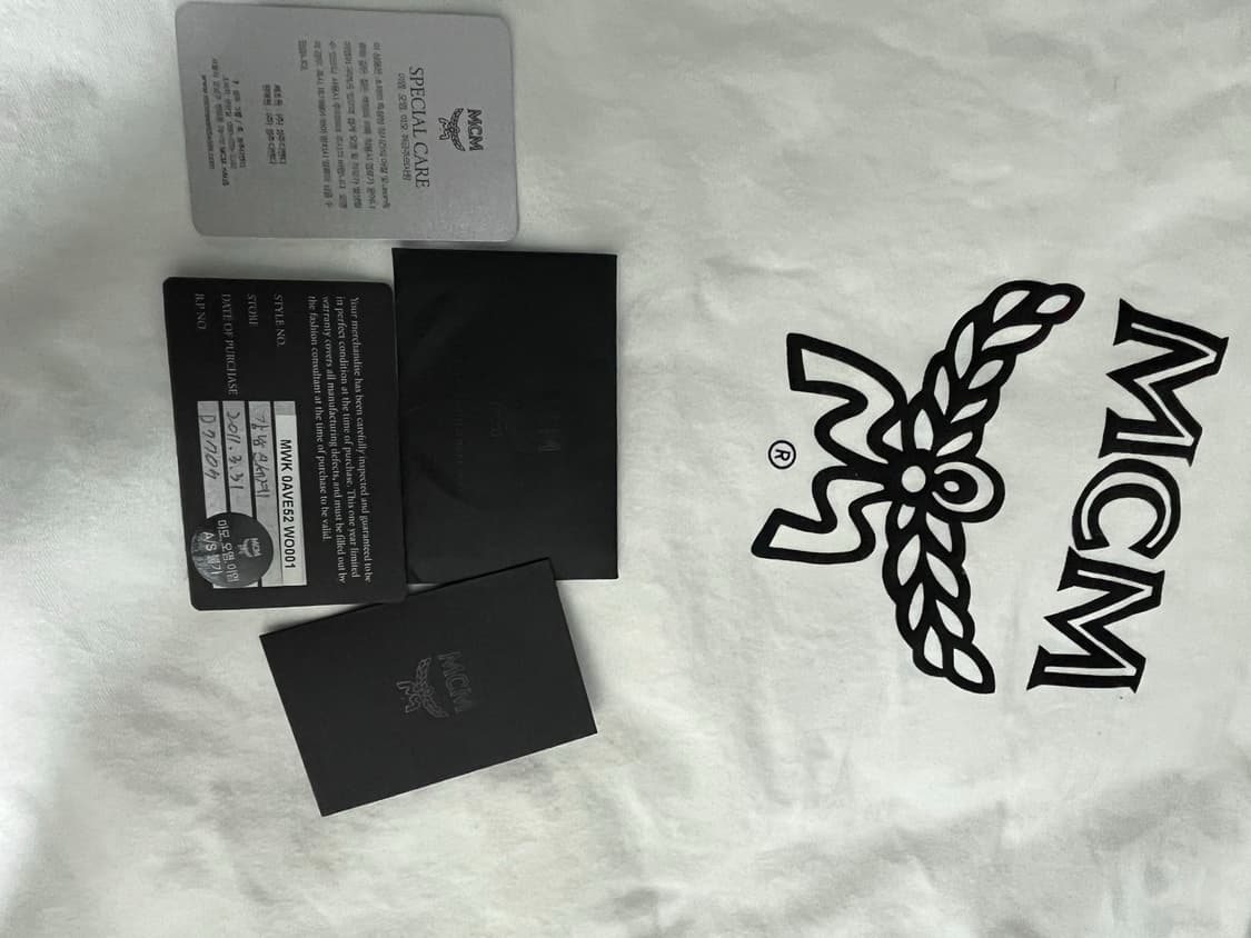 MCM 백팩 화이트 상품이미지5