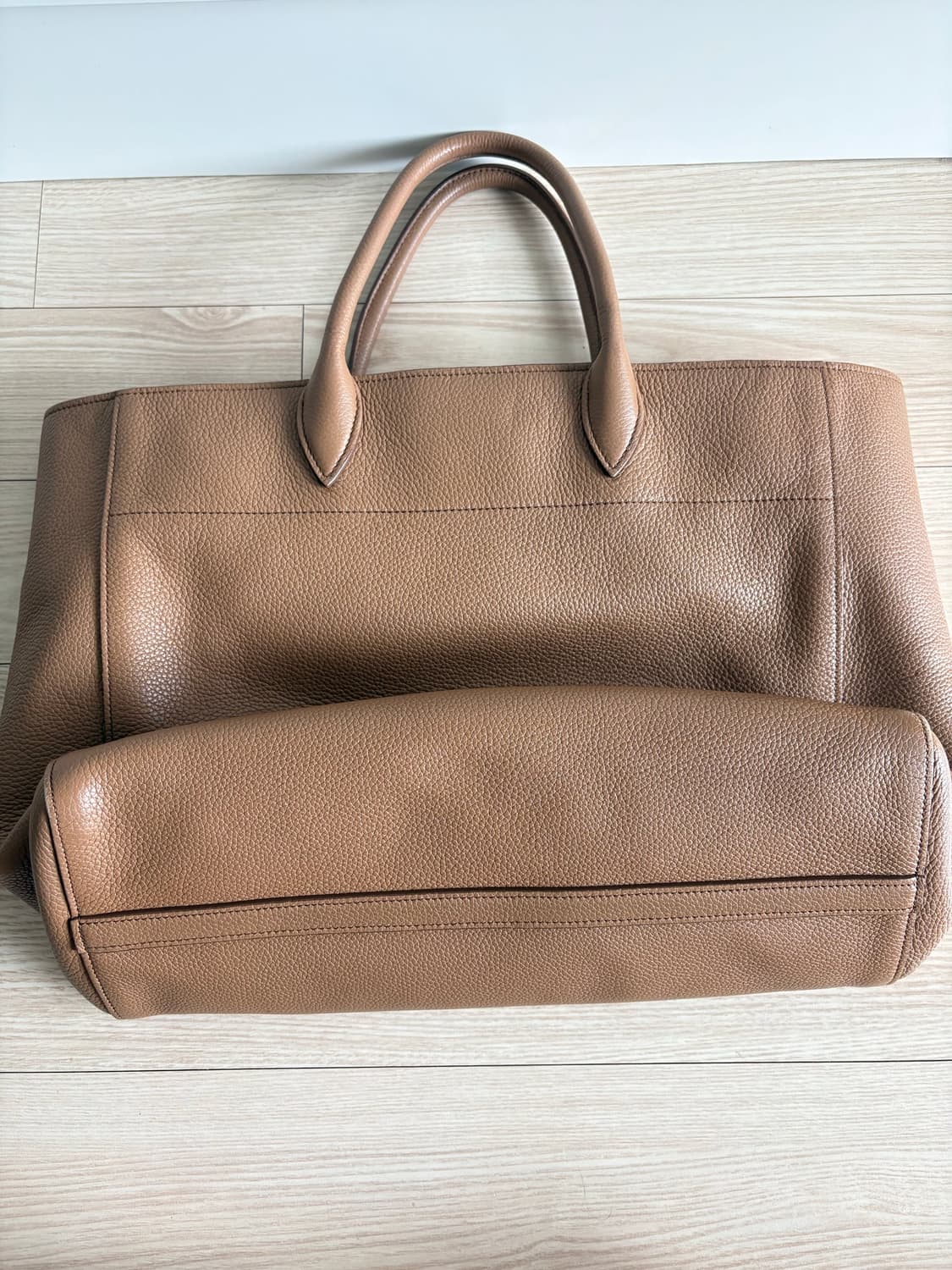 프라다 카멜 투웨이 레더백 상품이미지6