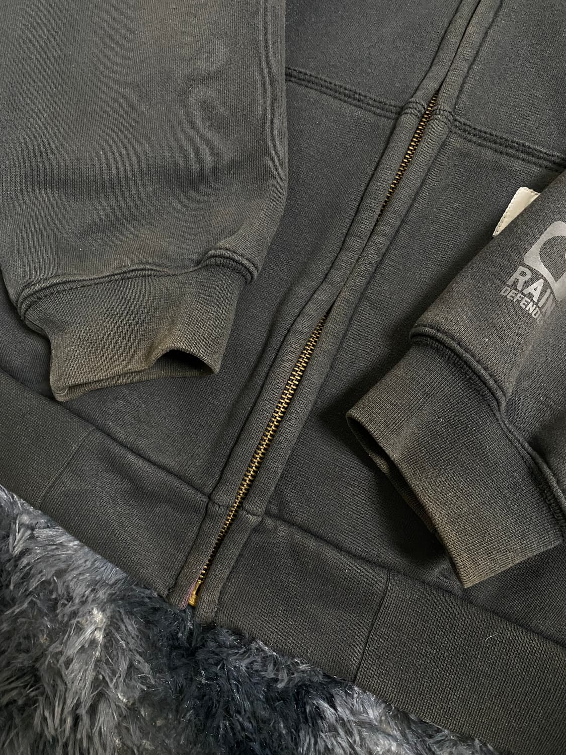 칼하트 써멀 레인디펜더 후드집업 L 상품이미지4