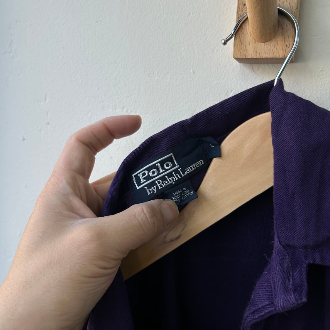 16299 - 폴로 랄프로렌 퍼플 럭비티 상품이미지4