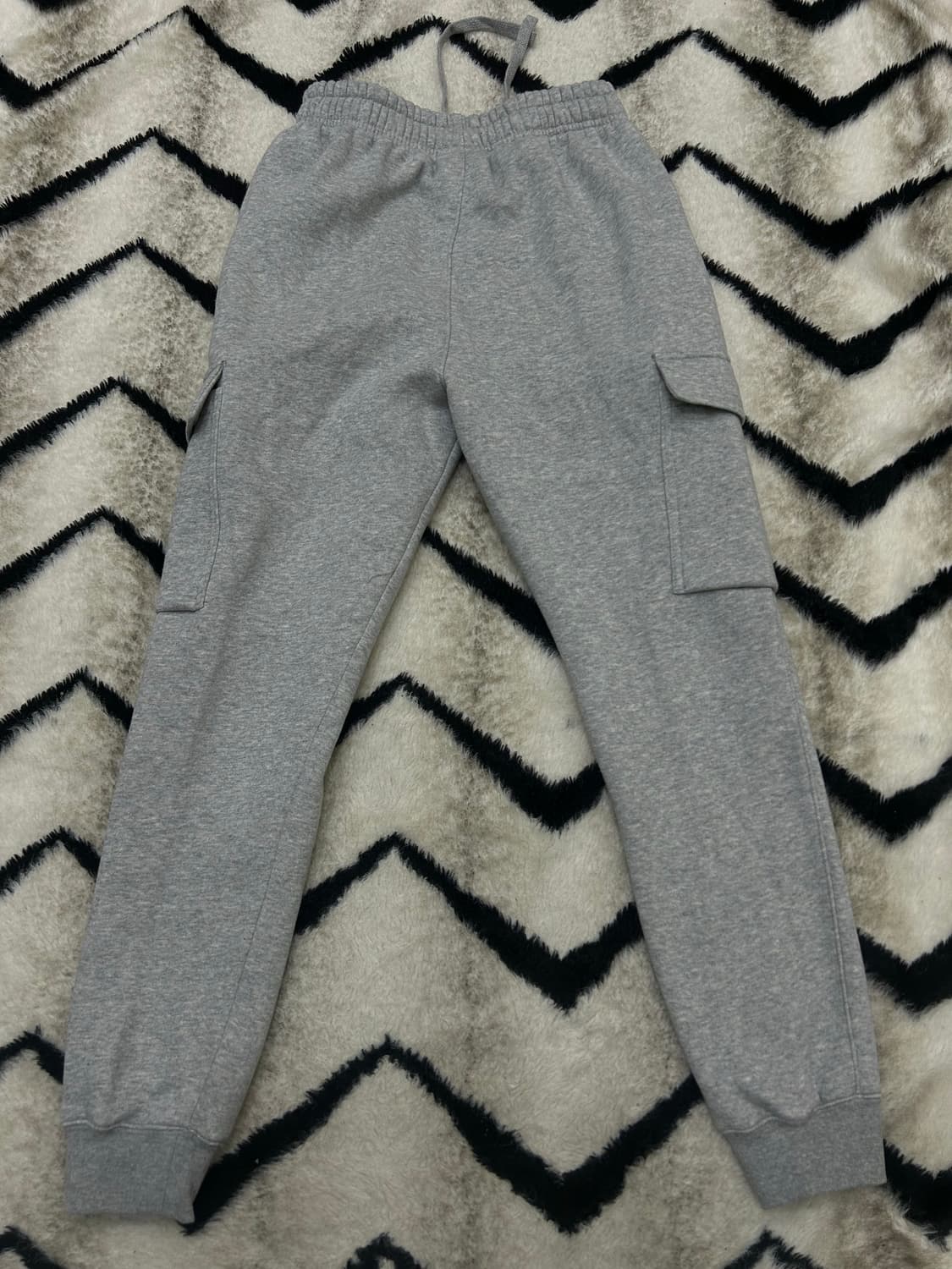 [M]나이키NSW 카고 조거 트레이닝팬츠/그레이/기모 상품이미지4