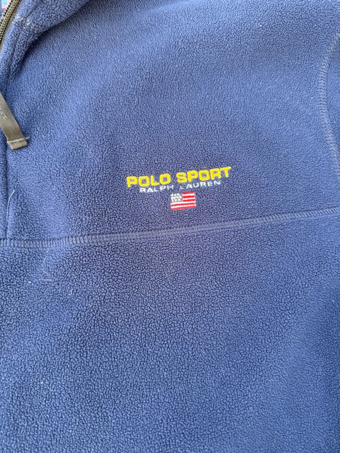 Polo sports polartec 폴로 스포츠 폴라텍 플리스 반집업 상품이미지3