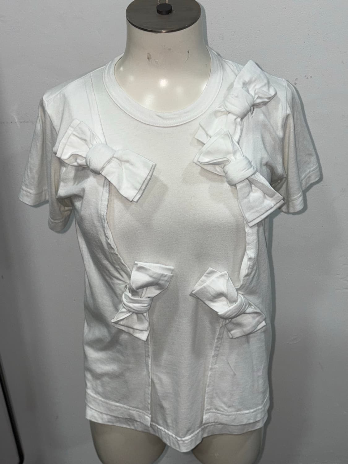 꼼데가르송 리본 티셔츠 S사이즈 상품이미지2