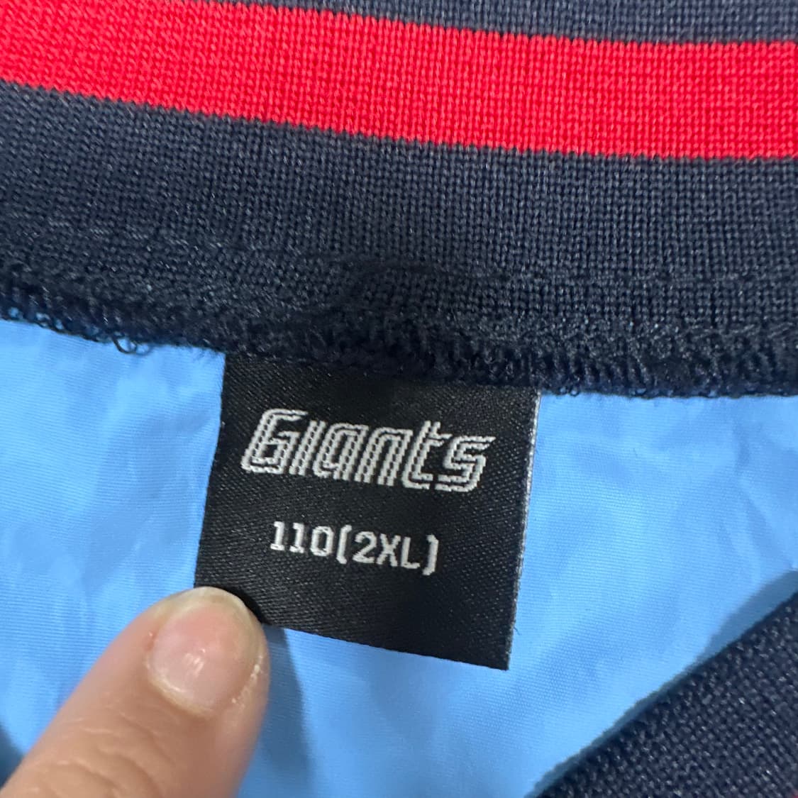 ✨ (바배) 롯데자이언츠 바다 바람막이 웜업 야구 유니폼  상품이미지3