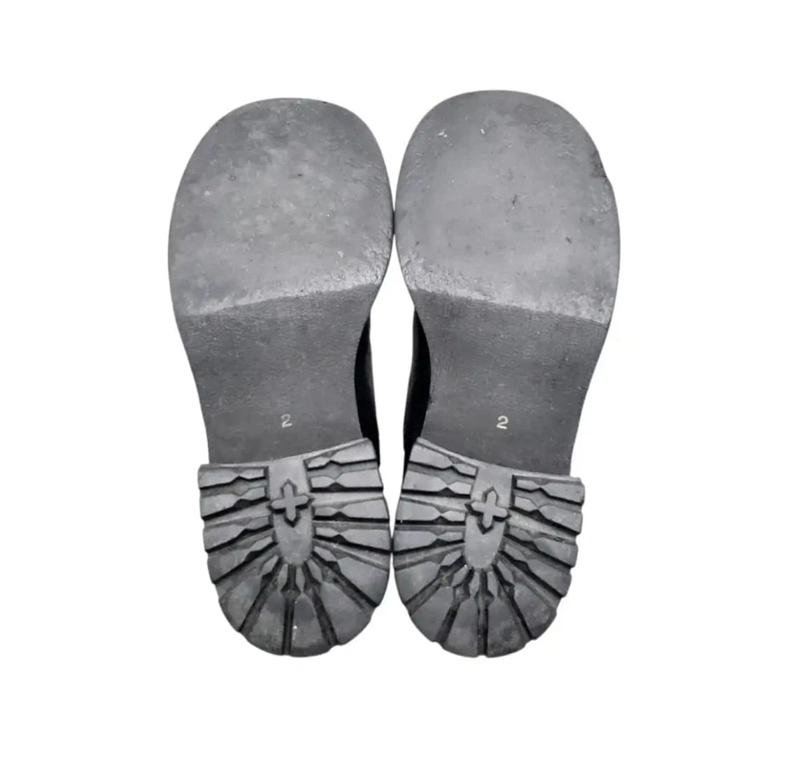 요지 야마모토 느와르 레더 첼시 부츠 상품이미지7