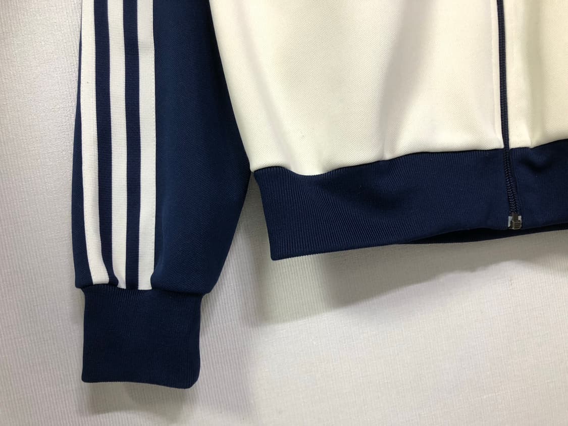아디다스 남녀공용 프렌치 와펜 배색 트랙탑 져지 90 _ 아이보리/네이비 상품이미지5