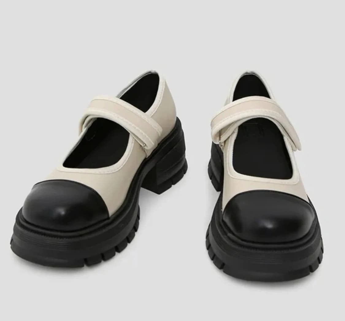 메리제인 플랫폼 로퍼/구두/새상품 상품이미지3