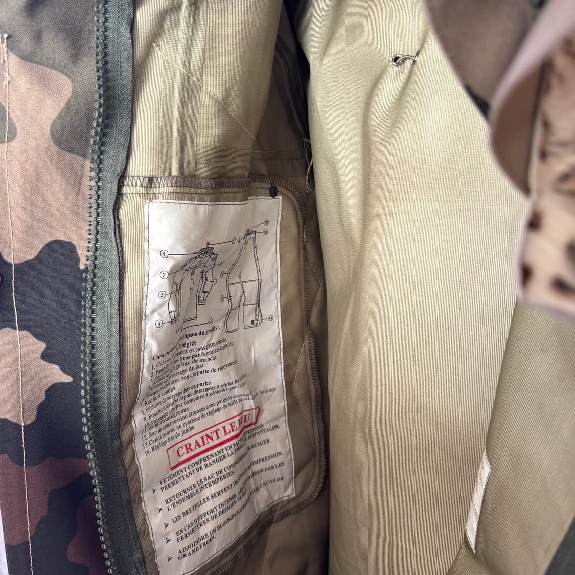 coucou bebe 퍼 카모 자켓 상품이미지6