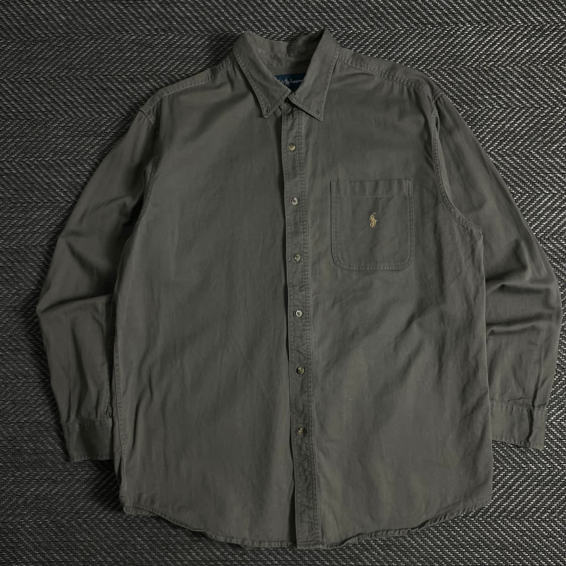 폴로 랄프로렌 포니 박시핏 카키 셔츠y 3519 상품이미지2