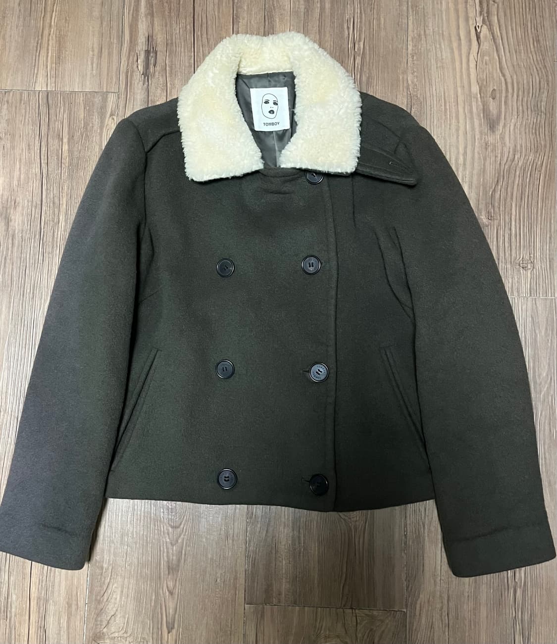 [Studio Tomboy]스튜디오톰보이 브라운 숏코트 상품이미지6