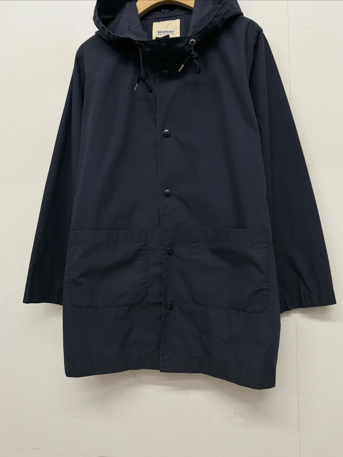 빔즈보이 네이비 후드 코트 상품이미지3