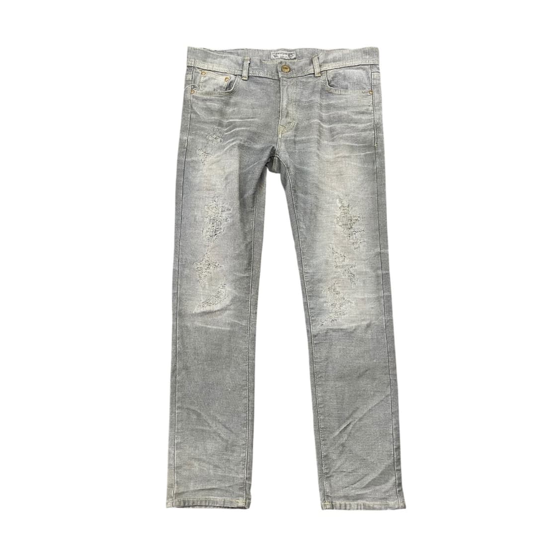 빈티지 사시코 디테일 데님팬츠 상품이미지2