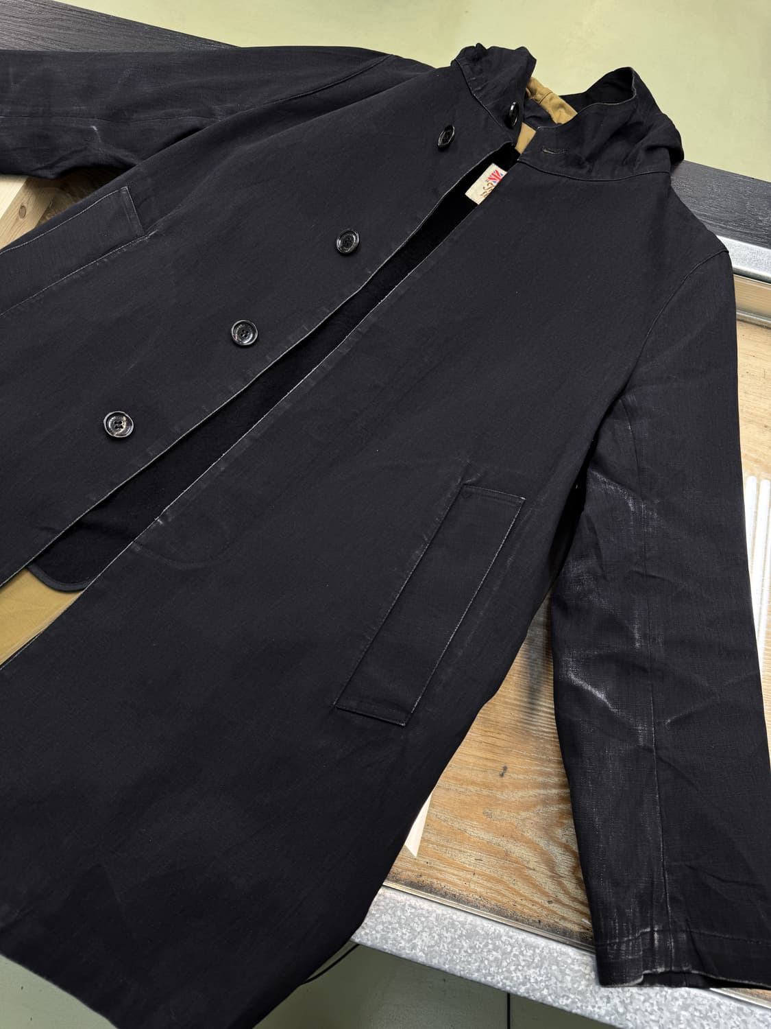 트래디셔널 웨더웨어 코튼 후드 코트 상품이미지7