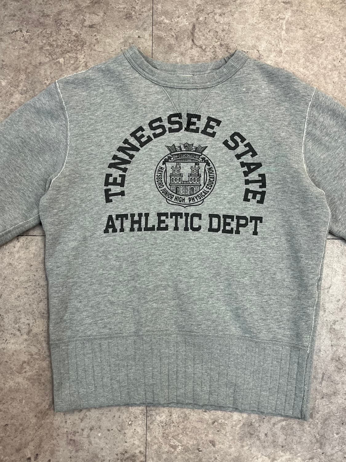 챔피온 빈티지 그래픽 맨투맨 그레이 M #csz3260 상품이미지4