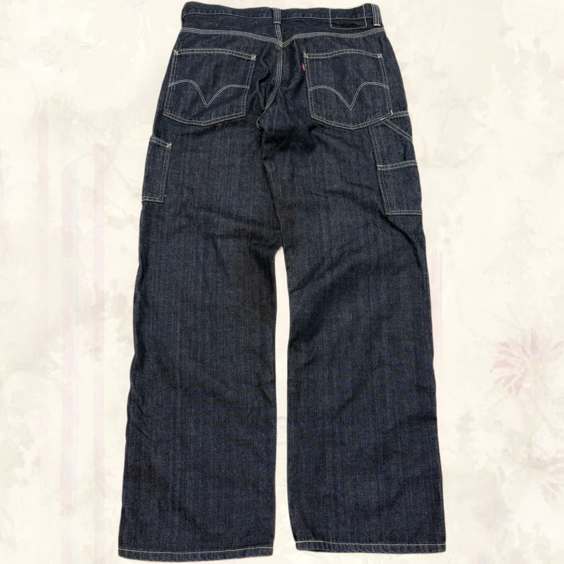 Levi’s 리바이스 카펜터 한정판 아카이브 흑청 데님 팬츠  상품이미지2