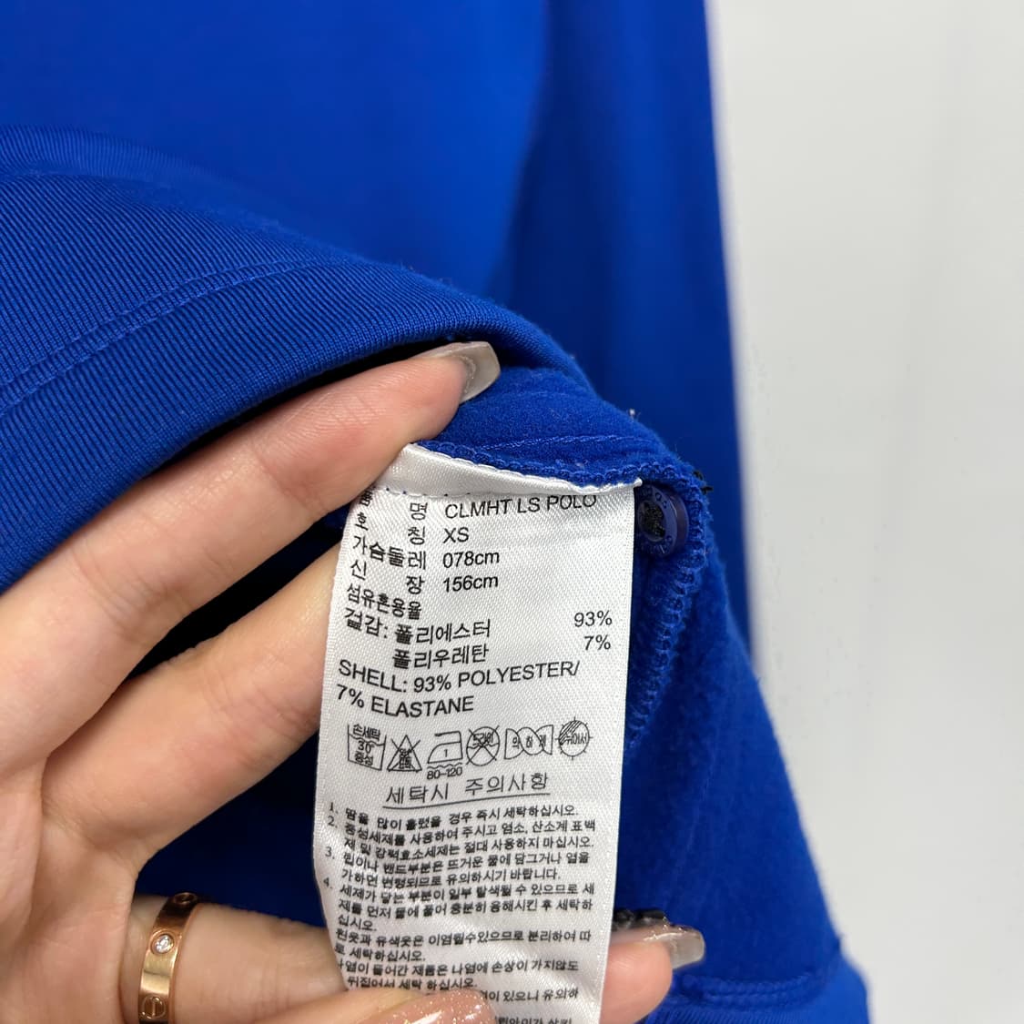 아디다스 여성 골프 기모 티셔츠 44 상품이미지4