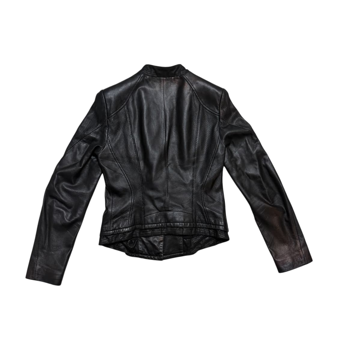 10s 뱀피디테일 선페이딩 램스킨자켓 상품이미지6