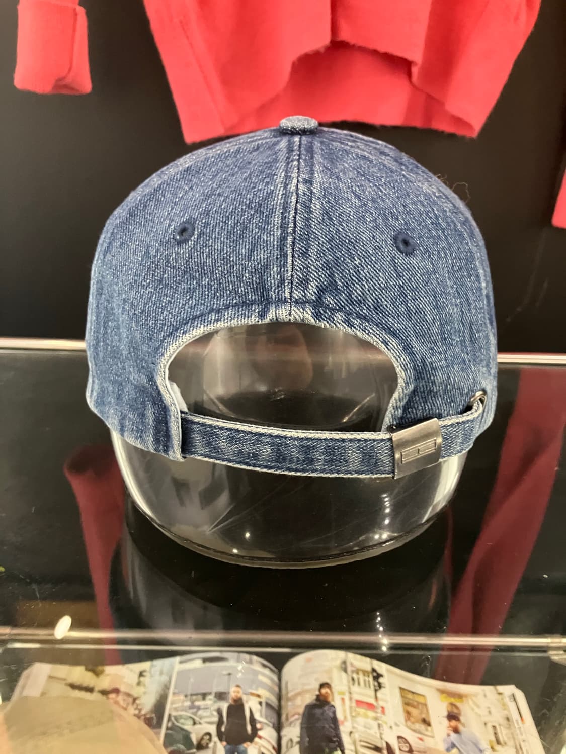 타미힐피거 데님 볼캡 모자 상품이미지4