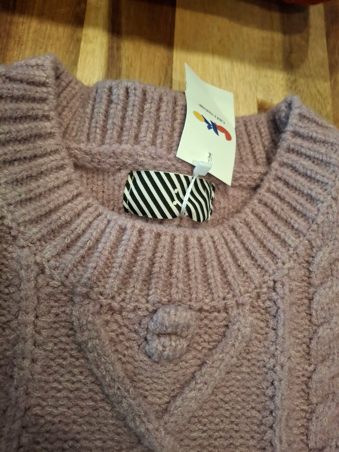 (마지막특가) 피그먼트 니트 스웨터 상품이미지2