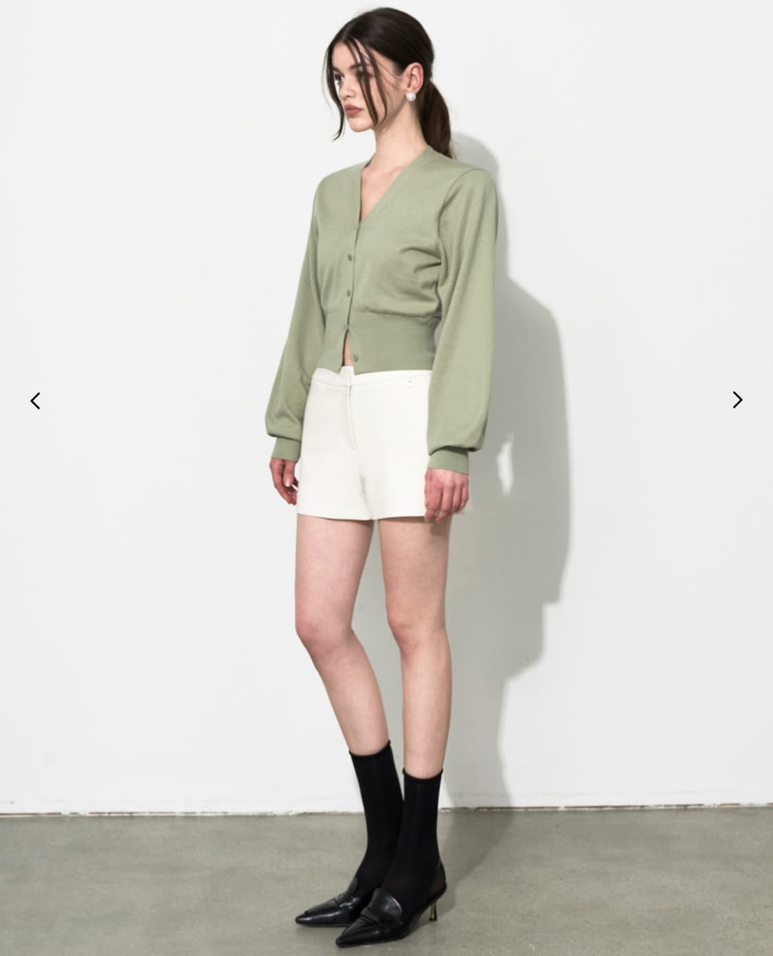 문트 캐시미어 브이넥 가디건 상품이미지4