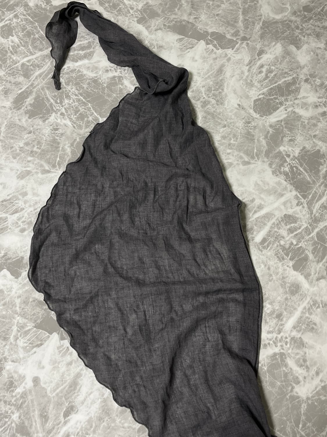 (Unknown)linen grey muffler 상품이미지4