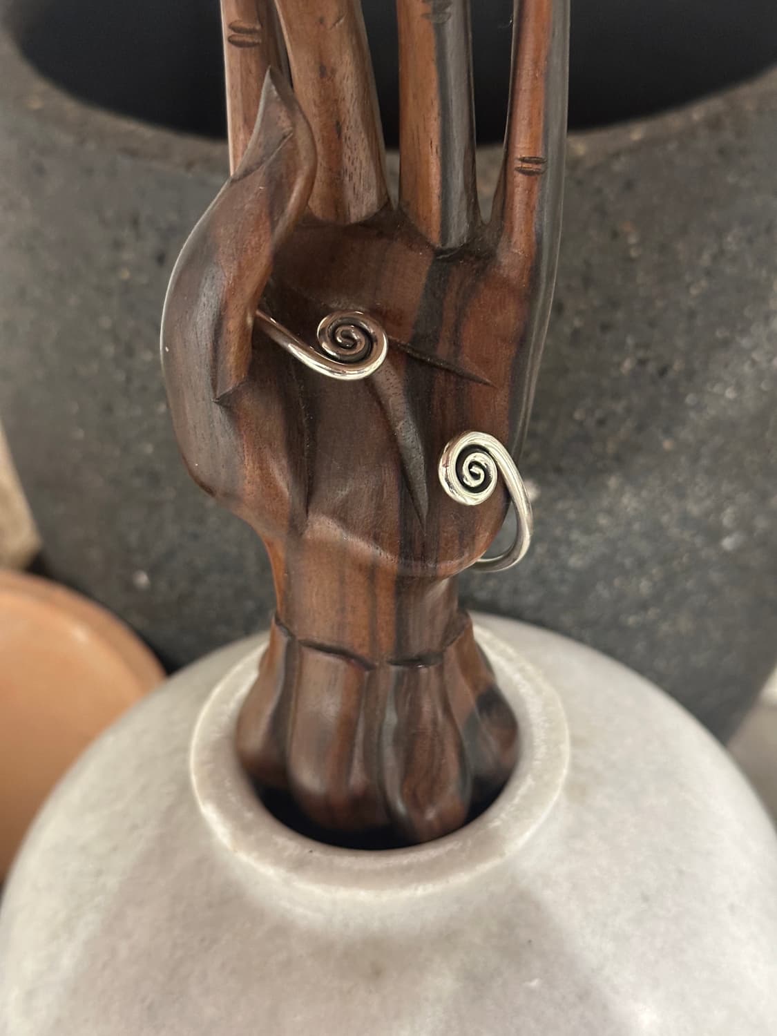 Twin Spiral 925Silver Bangle 상품이미지5