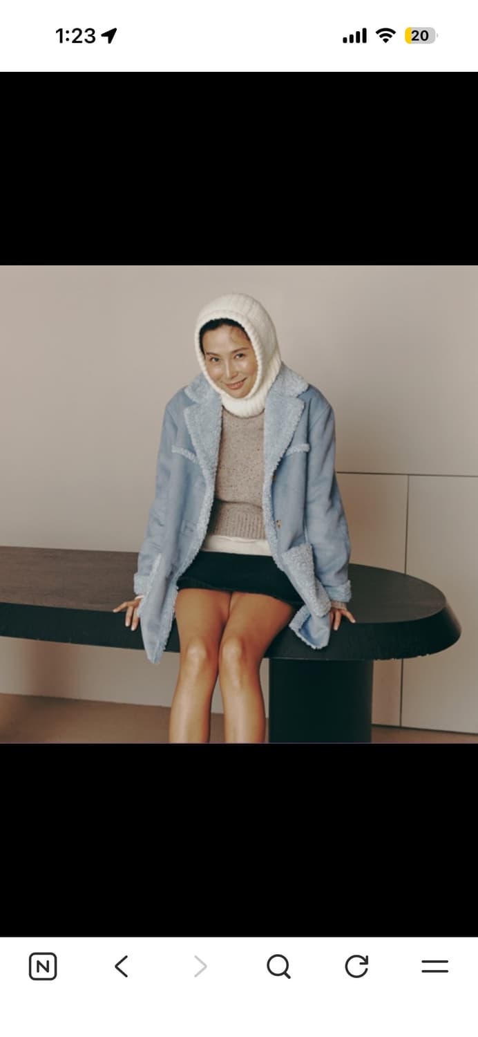 Plac 플랙진 김나영 코트 무스탕 쉬어링 코트 상품이미지2