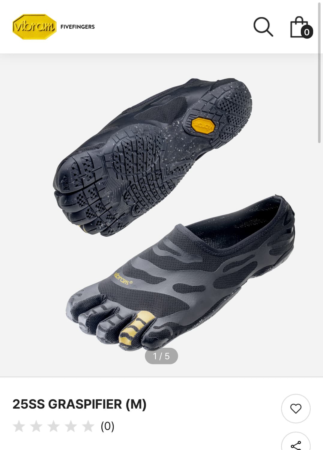 비브람 25ss GRASPIFIER (Men’s) 265 상품이미지2