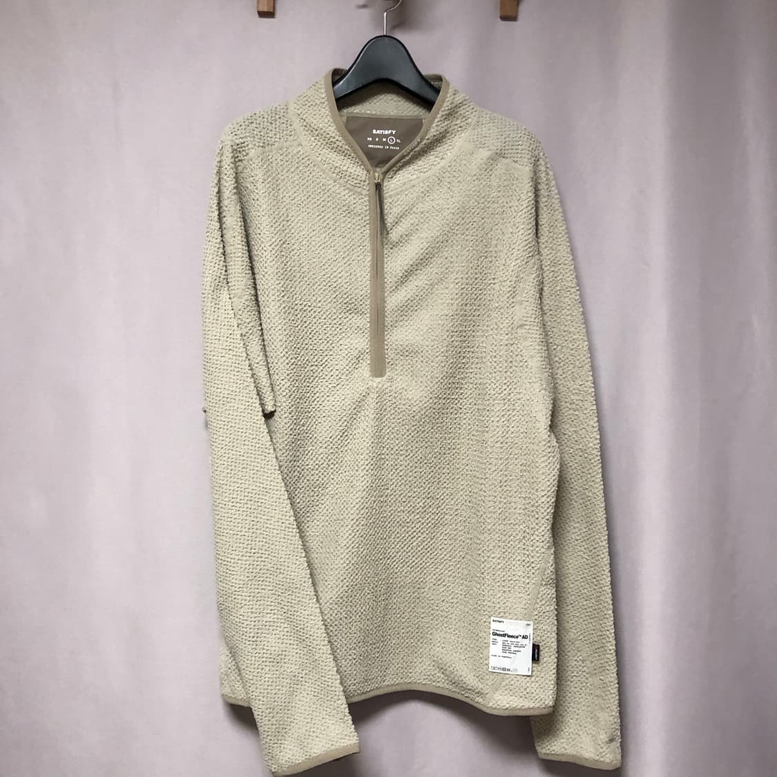 새티스파이 고스트플리스 AD 라이트 하프집 문 상품이미지2