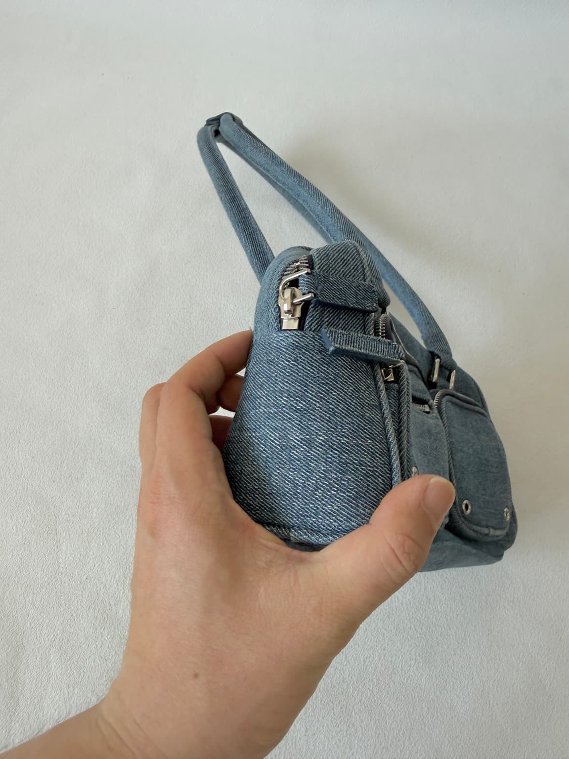 타입서비스(TYPESERVICE) 데님 숄더백 상품이미지3