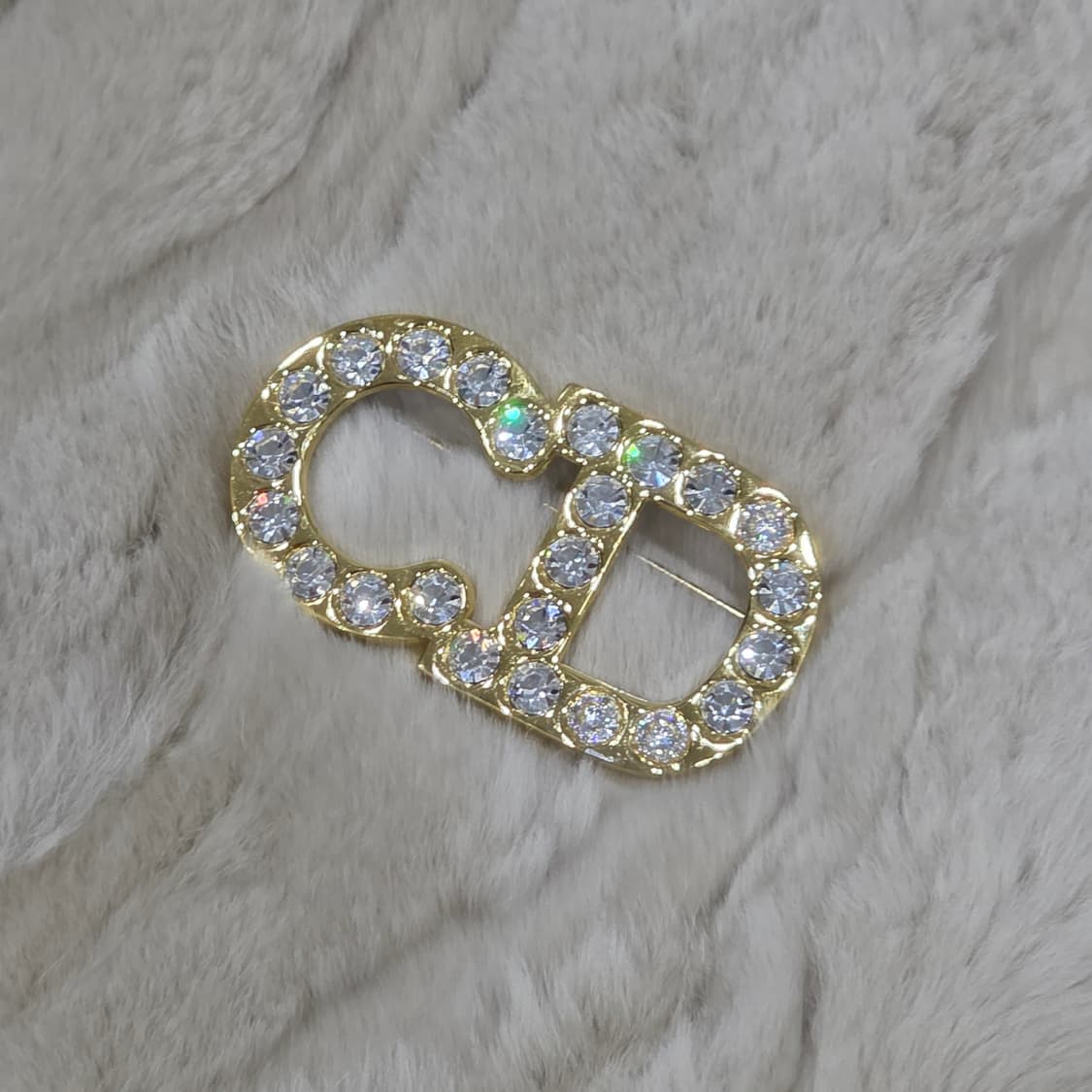 크리스챤 디올 빈티지 CD 로고 브로치 (독일 제조/박스포함) 상품이미지3