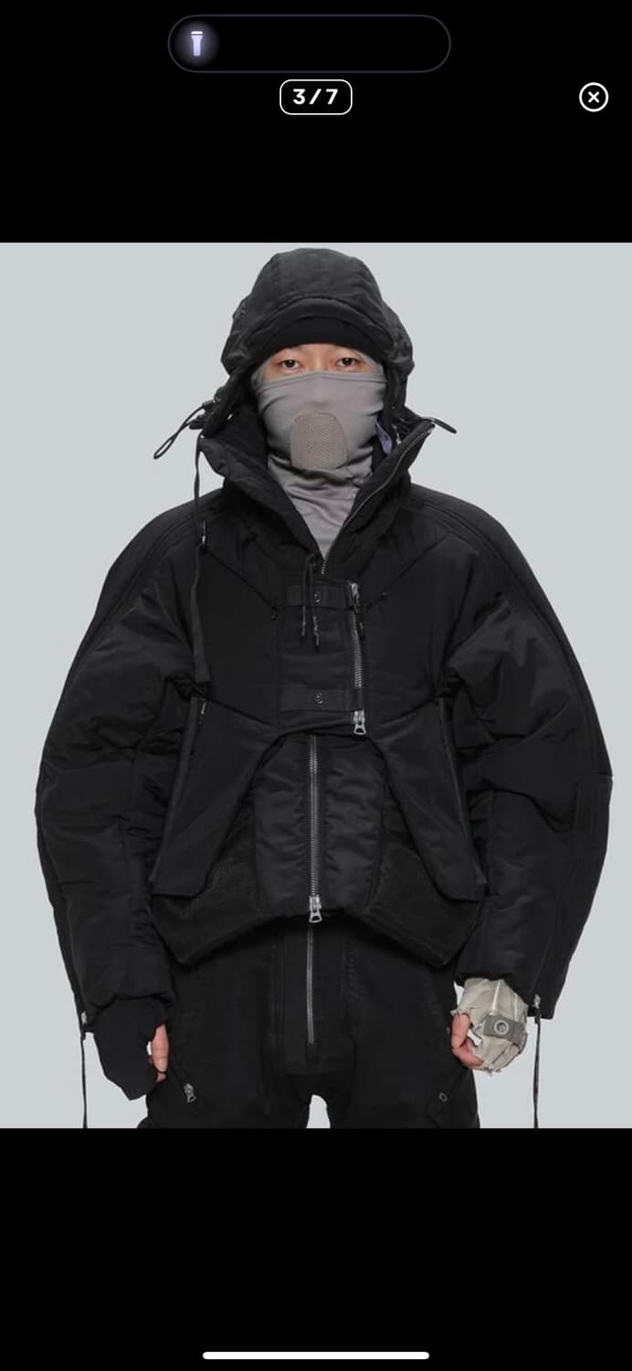 HAMCUS TUMULUSMAN PADDED JACKET BLACK 상품이미지3