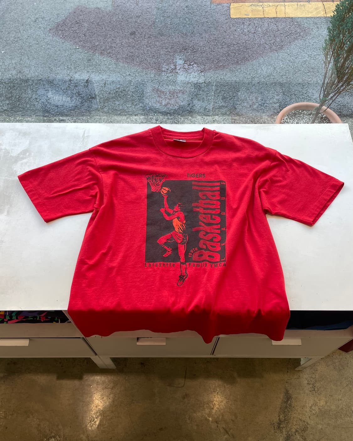 90‘s USA Basketball league 🏀 T-shirt L  상품이미지5
